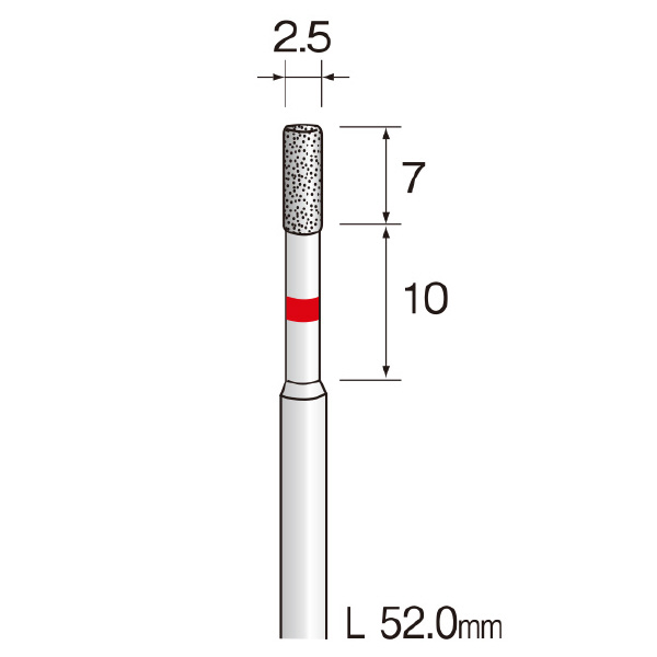 ミニター（株） 電着CBNバー AD 電着ＣＢＮバー AD5117