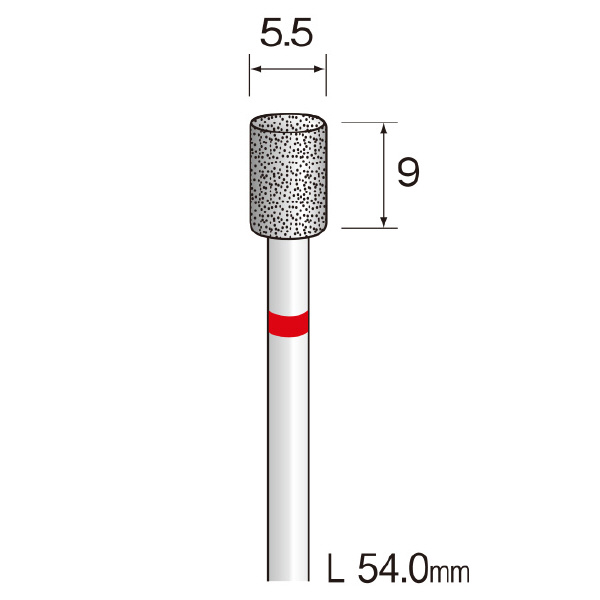 ミニター（株） 電着CBNバー AD 電着ＣＢＮバー AD5125