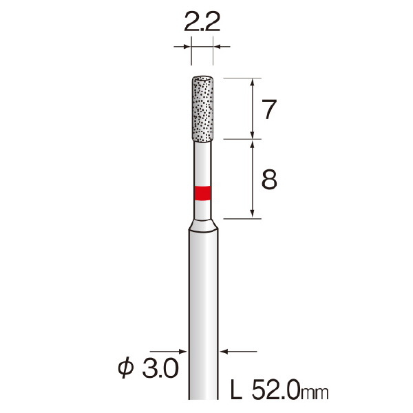 ミニター（株） 電着CBNバー AD 電着ＣＢＮバー AD5216