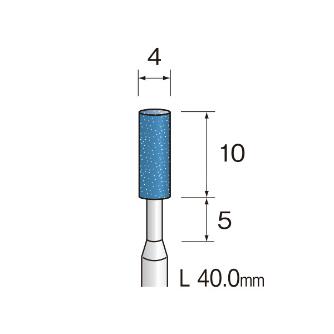 ミニター（株） 精密コバルト砥石 10本 CA 精密コバルト砥石　１０本 CA3235