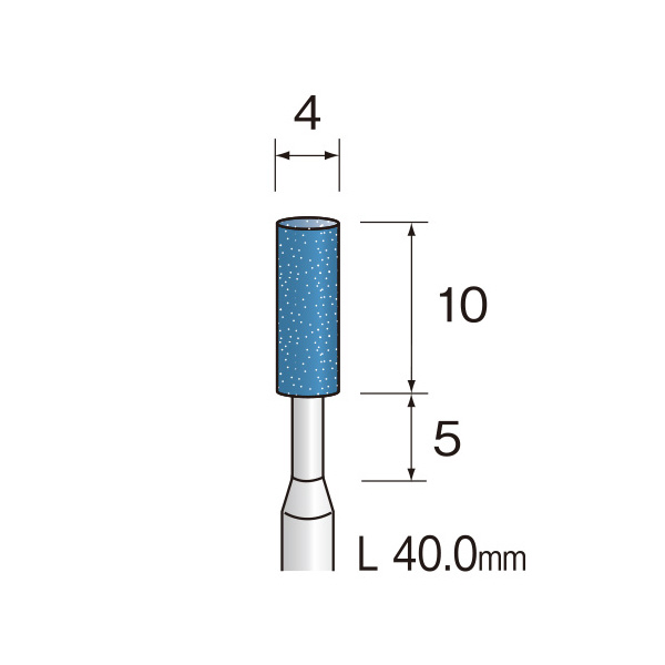 ミニター（株） 精密コバルト砥石 10本 CA 精密コバルト砥石　１０本 CA3235