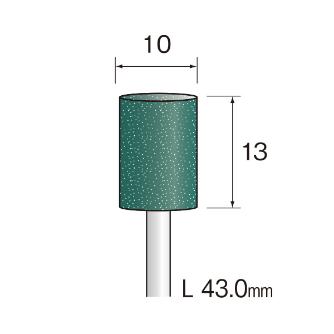 ミニター（株） グリーン砥石 10本 CA グリーン砥石　１０本 CA3277