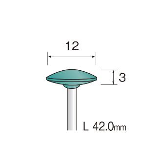 ミニター（株） 研磨用ゴム砥石 10本 DB 研磨用ゴム砥石　１０本 DB1171