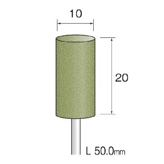 ミニター（株） 研磨用ゴム砥石 10本 DB 研磨用ゴム砥石　１０本 DB1251