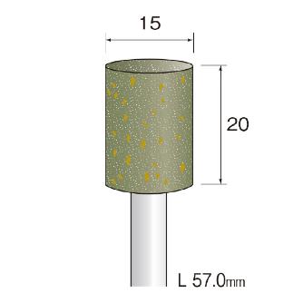 ミニター（株） 研削用ゴム砥石 5本 DB 研削用ゴム砥石　５本 DB4411