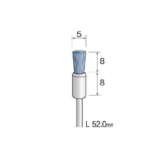 ミニター（株） C砥粒入りナイロンブラシ 5本 FC Ｃ砥粒入りナイロンブラシ　５本 FC2242
