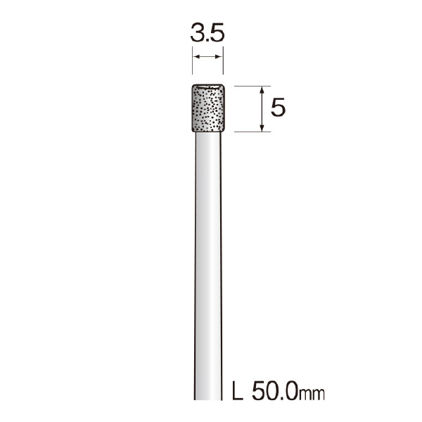 ミニター（株） 精密電着ダイヤモンドバー JA 精密電着ダイヤモンドバー JA1026