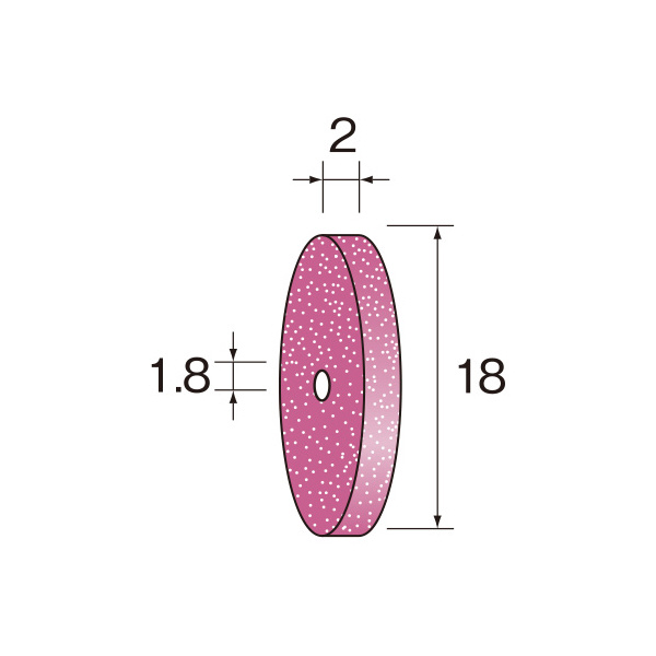 ミニター（株） 研磨ゴム砥石ホイール 10枚 NA 研磨ゴム砥石ホイール　１０枚 NA2703