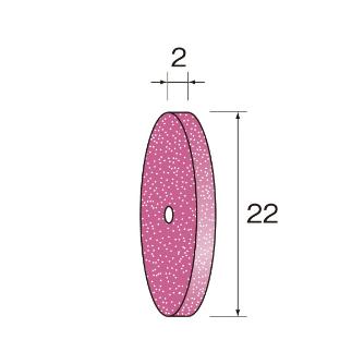 ミニター（株） 研磨ゴム砥石ホイール 10枚 NA 研磨ゴム砥石ホイール　１０枚 NA2713