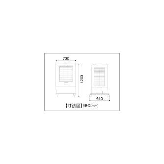 （株）ナカトミ 大型冷風扇 BCF 大型冷風扇 BCF-60L(N)