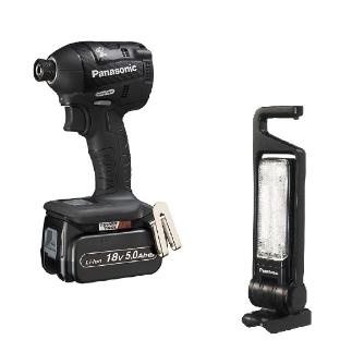 パナソニック（株）　ＥＷ社 充電インパクトドライバー LEDセット EZ75A7LJ2GT インパクトドライバー　ＬＥＤ投光器キット EZ75A7LJ2GTB