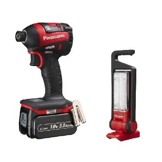 パナソニック（株）　ＥＷ社 充電インパクトドライバー LEDセット EZ75A7LJ2GT インパクトドライバー　ＬＥＤ投光器キット EZ75A7LJ2GTR