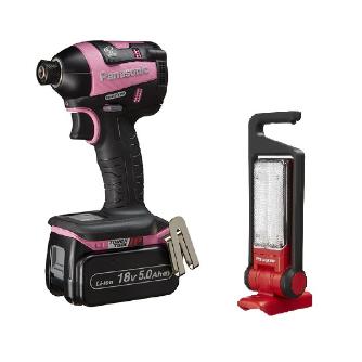 パナソニック（株）　ＥＷ社 充電インパクトドライバー LEDセット EZ75A7LJ2GT インパクトドライバー　ＬＥＤ投光器キット EZ75A7LJ2GTP
