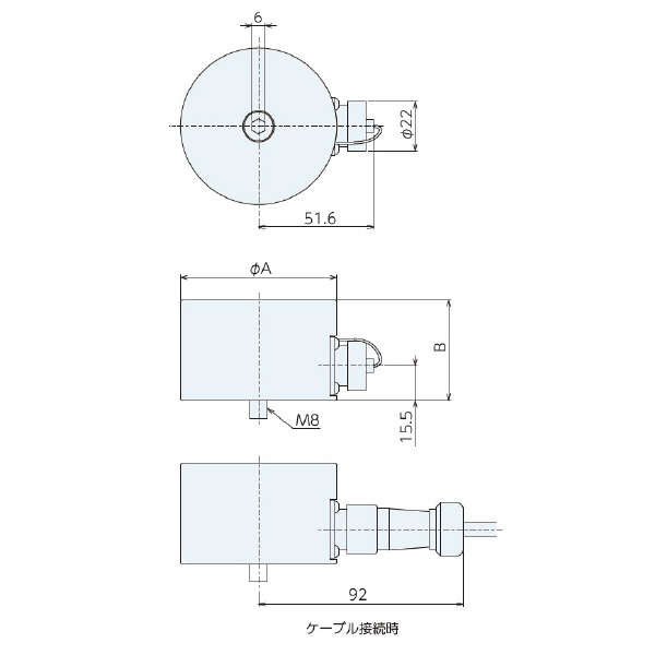 （株）ナベヤ 磁気センサ付きマグハイトブロック MHBS-R70C-45 磁気センサ付きマグハイトブロック MHBS-R70C-45
