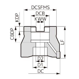 住友電気工業（株） SEC－スミデュアルミル カッタ TSX-RS ＳＥＣ－スミデュアルミル　カッタ TSX08040RS