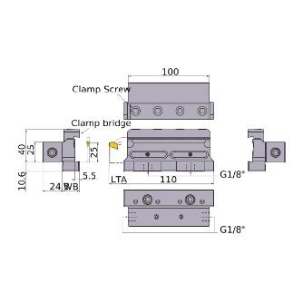 三菱マテリアル（株） ツールブロック GWTBN ツールブロック GWTBN2525-B32-C
