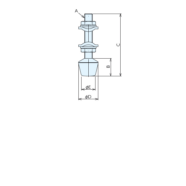 （株）ナベヤ クランピングボルト 911 クランピングボルト９１１ 911-3-C2