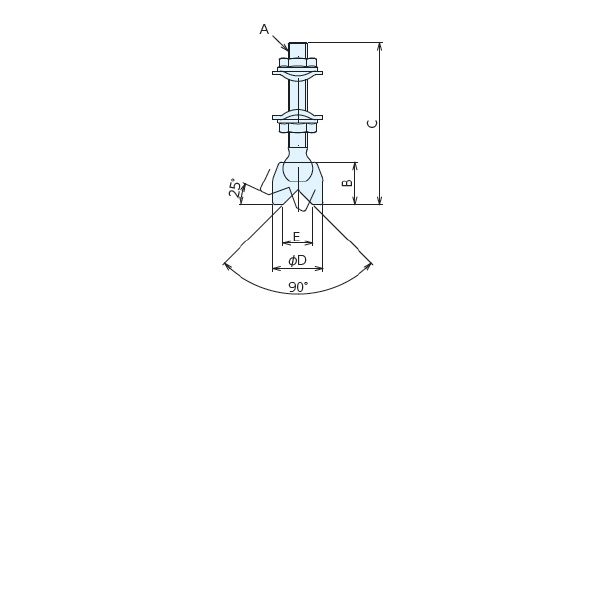 （株）ナベヤ V溝アタッチメント付ボルト913 913 Ｖ溝アタッチメント付ボルト９１３ 913-4