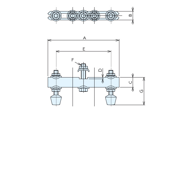 （株）ナベヤ ダブルクランピングスクリュー 931 ダブルクランピングスクリュー９３１ 931-2