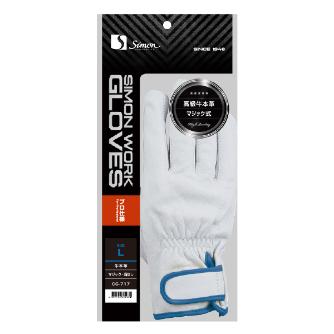 （株）シモン 牛本革手袋 CG 牛本革手袋 CG-717 L