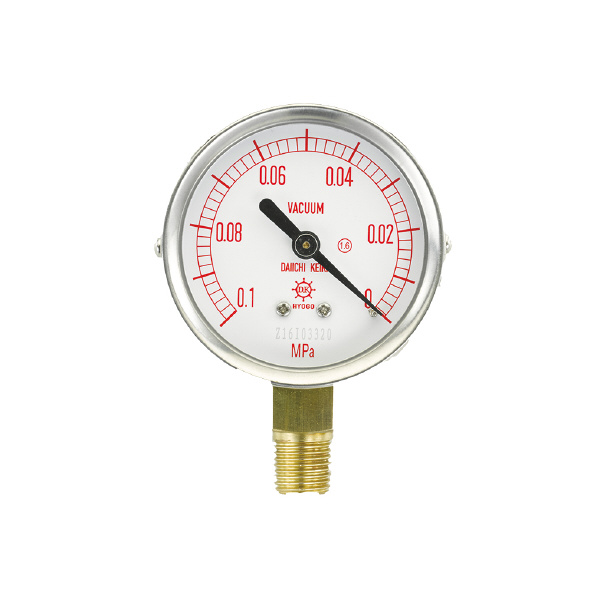 （株）イチネンＴＡＳＣＯ CO2用真空計φ60(-0.1～0MPa TA128GS ＣＯ２用真空計φ６０（－０．１～０ＭＰａ TA128GS