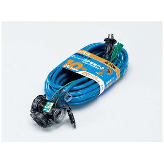 （株）イチネンＴＡＳＣＯ 屋外用延長コード (防雨型) TA649GH 屋外用延長コード１０ｍ（防雨型） TA649GH-10