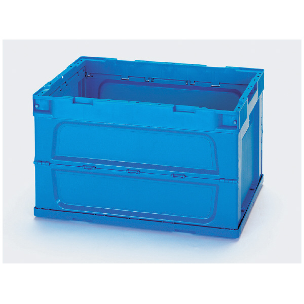 （株）イチネンＴＡＳＣＯ 折りたたみコンテナ TA981 折りたたみコンテナ（ブルー） TA981WJ