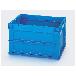 （株）イチネンＴＡＳＣＯ 折りたたみコンテナ TA981 折りたたみコンテナ（ブルー） TA981WJ