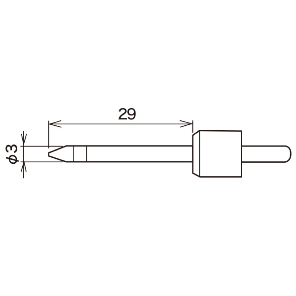 太洋電機産業（株） 交換こて先 MSD-20HRT 交換こて先 MSD-20HRT-B