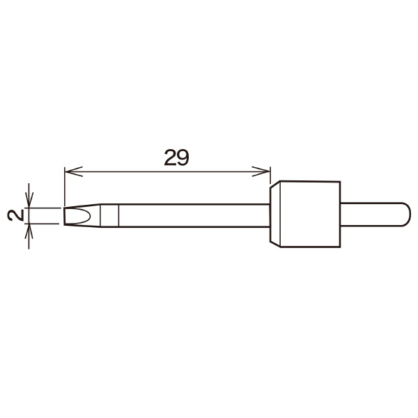 太洋電機産業（株） 交換こて先 MSD-20HRT 交換こて先 MSD-20HRT-D