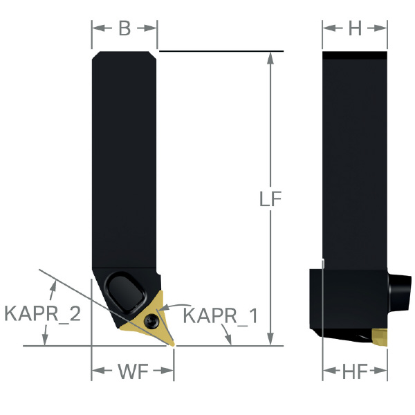 サンドビック（株） コロターンプライム シャンクバイト【F】 QS-CP-30A コロターンプライム　シャンクバイト【Ｆ】 QS-CP-30AL-12-11C