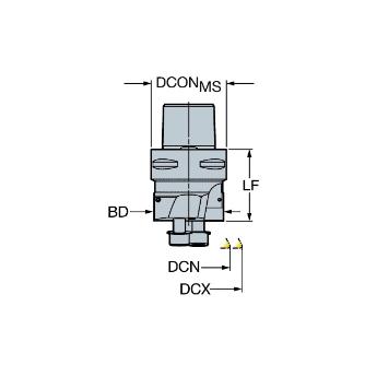 サンドビック（株） コロボアBR20 アダプタ 【E】 C3-BR20 コロボアＢＲ２０　アダプタ　【Ｅ】 C3-BR20-C-035