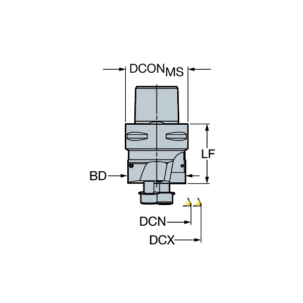 サンドビック（株） コロボアBR20 アダプタ 【E】 C3-BR20 コロボアＢＲ２０　アダプタ　【Ｅ】 C3-BR20-C-035