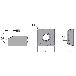 サンドビック（株） コロボア111 チップ SPMT コロボア１１１　チップ　【Ｃ】 SPMT 06 06-BM 1145