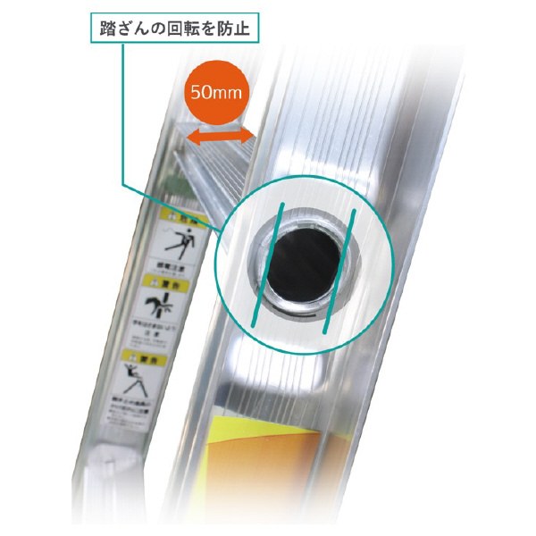 （株）ナカオ 脚立 ダン吉 D 脚立　ダン吉 D-180