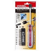 （株）ベッセル ヘックスドライバーセット TD-6310HX