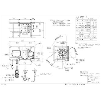 トーヨーコーケン（株） 足場ボーイ 足場ボーイ有線型 MA-N900