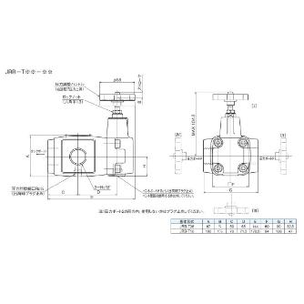 ダイキン工業（株） パイロット作動形リリーフ弁 JRB-T パイロット作動形リリーフ弁 JRB-T06-1-13