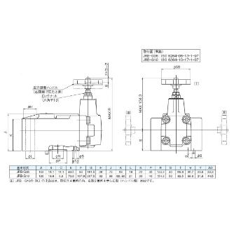 ダイキン工業（株） パイロット作動形リリーフ弁 JRB-G パイロット作動形リリーフ弁 JRB-G10-1-13