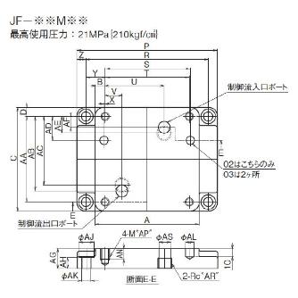 ダイキン工業（株） サブプレート JF サブプレート JF-02M03