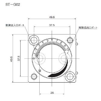 ダイキン工業（株） 絞り弁(温度補償付) ST-G 絞り弁（温度補償付） ST-G02-10-10