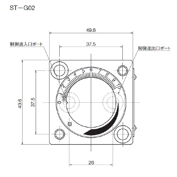 ダイキン工業（株） 絞り弁(温度補償付) ST-G 絞り弁（温度補償付） ST-G02-10-10