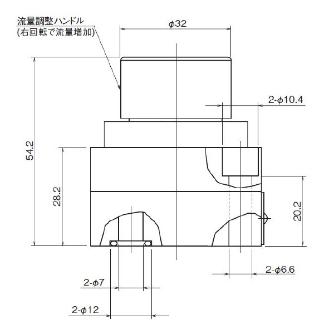 ダイキン工業（株） 絞り弁(温度補償付) ST-G 絞り弁（温度補償付） ST-G02-10-10