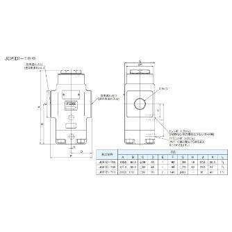 ダイキン工業（株） パイロットチェック弁 JCP-T パイロットチェック弁 JCP-T03-04-20