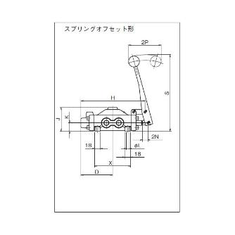 ダイキン工業（株） 手動操作弁 DMO 手動操作弁 DMO4-2T03-2B