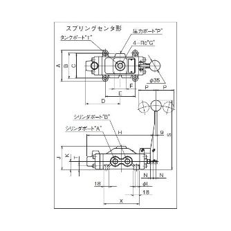 ダイキン工業（株） 手動操作弁 DMO 手動操作弁 DMO4-3T03-2C