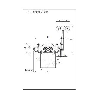 ダイキン工業（株） 手動操作弁 DMO 手動操作弁 DMO4-3T03-2N