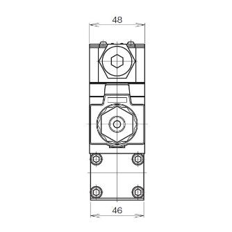 ダイキン工業（株） 電磁パイロット切換弁 JSP-G 電磁パイロット切換弁 JSP-G02-2CA-40