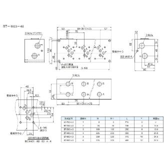 ダイキン工業（株） マニホールドブロック BT マニホールドブロック BT-103-40