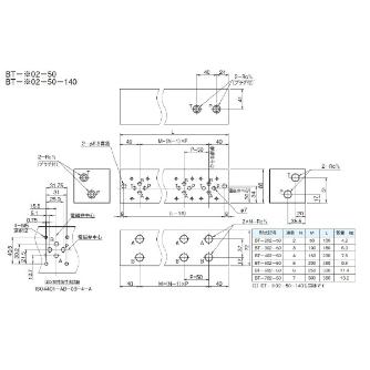 ダイキン工業（株） マニホールドブロック BT マニホールドブロック BT-202-50